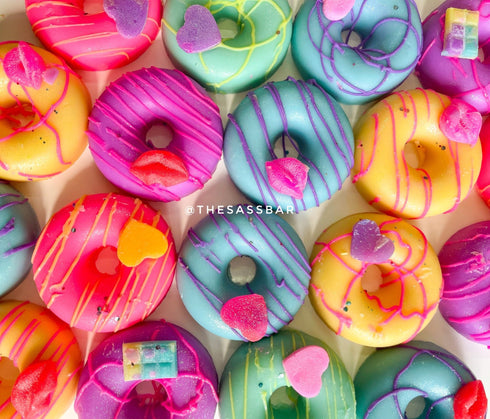 The Sass Bar Assorted Cafe Donut Soap